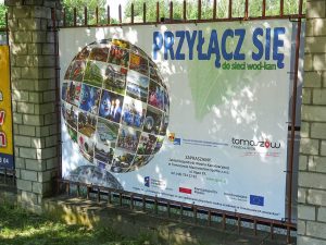 Banner - stadion piłkarski RKS Lechia 1923